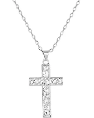 Montana Silversmiths Women's Heartfelt Faith Cross Necklace  Silver • $55.96