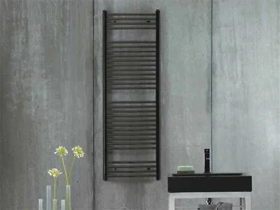 Zehnder Aura Anthracite Towel Rails ( Available In Variety Of Sizes ) • £215