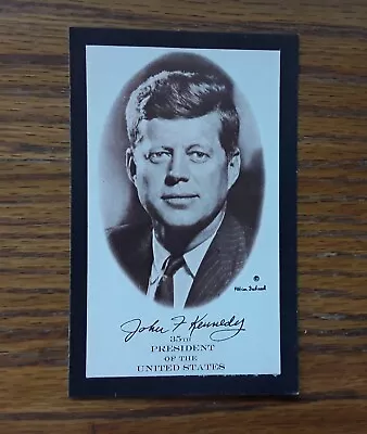 Vintage President John Fitzgerald Kennedy JFK Funeral Prayer Card 1963 • $5.95