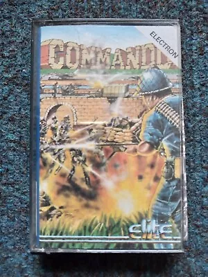 Commando Cassette Tape By Elite For The Acorn Electron • £3.25