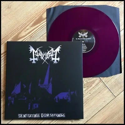 Mayhem De Mysteriis Dom Sathanas LP Colored Vinyl SEALED NEW BLACK METAL RECORD • $49.99