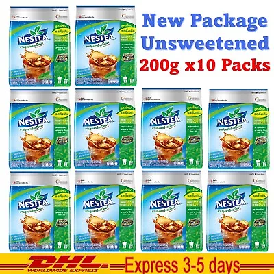 10x NESTEA UNSWEETENED Ice Tea Mix Instant Nestle Brew Drink 0 Cal No Sugar 200g • $131.90