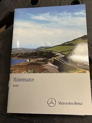 2012 2013 2014 Mercedes Maintenance Booklet C CL CLS E GLK M R SL & SLK • $4.99