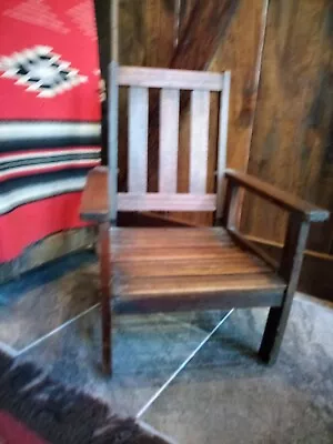 Antique Mission Arts And Crafts Children's  Morris Chair • $125