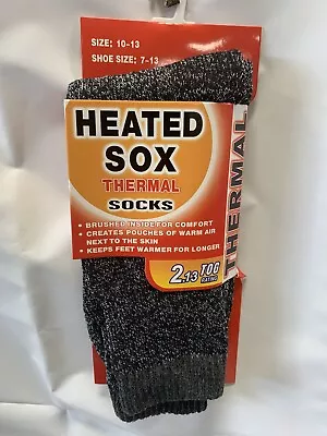 New Pairs Mens Heated Winter Warm Thermal Boot Heavy Duty Sox Socks Size 10-13 • $7.25