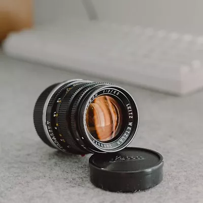 Leica Leitz 50mm F/2 Summicron M Mount Lens Black W/ Caps Type 3 V3 • $880