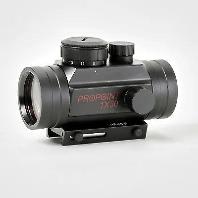 Tasco ProPoint Rifle Red Dot 30mm 5 MOA Dot 11 Brightness Settings Waterproof • $29.99