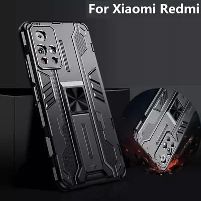 For Xiaomi Redmi Note 11 10 Pro Mi 11T Poco F3 Armor Kickstand Hybrid Case Cover • $6.59