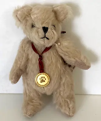 Vintage 80s Boyds Stuff Mini Mohair Bear Little Ted Stuffed Toy 5  Retired • $99.99