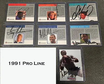 1991 Pro Line MICHAEL IRVIN Portraits Autograph AUTO • $49.99