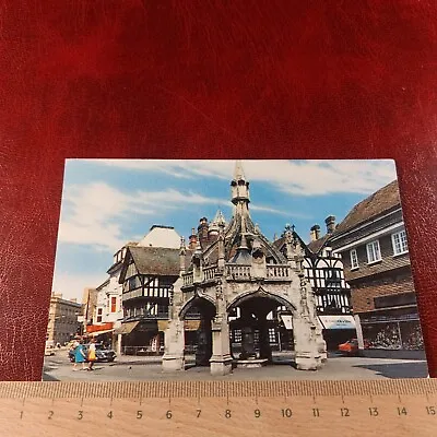 Vintage Postcard The Poultry Cross Salisbury Salmon • £3.15