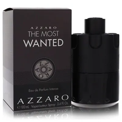 Azzaro The Most Wanted 3.3/3.4 Oz Eau De Parfum Intense 100 Ml Spray Men • $89.79