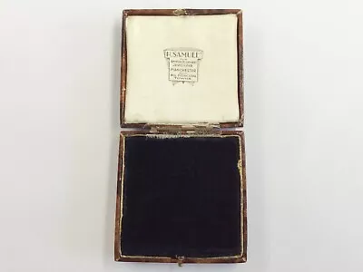 Vintage Pendant Locket Brooch Jewellery Jewelry Box H. Samuel 1920  • £38