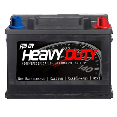 PROFESSIONAL 12 Volt HEAVY DUTY 065 Car Battery Fits Ford Vauxhall Renault • £59.95