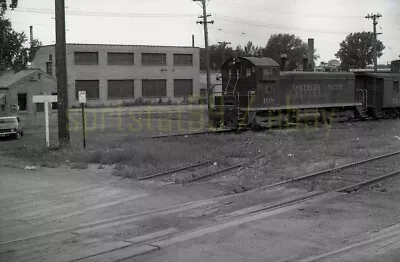 1969 NP Northern Pacific EMD SW1200 #168 @ Stillwater MN - Vtg Railroad Negative • $19.45