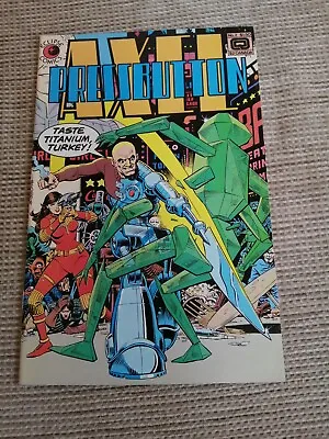 £4 • Buy Axel Pressbutton #2, Eclipse Comics, 1984, Alan Moore Warpsmith Story