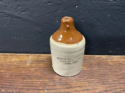 Medalta Potteries Stoneware Advertising Whiskey Jug • $267.04