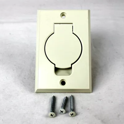 $11.99 • Buy Inlet Outlet Plastic Cover Wall Valve For Central Vacuum Round Door Low Voltage