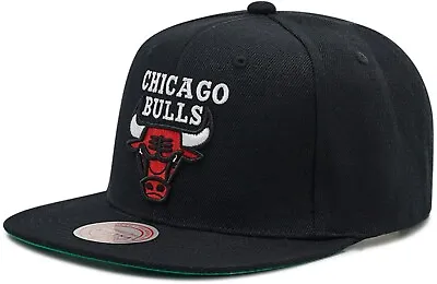 Mitchell & Ness Black Chicago Bulls Top Spot NBA Finals 1998 HWC Snapback - OS • $28.45