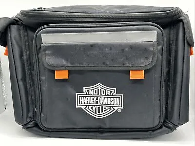 Harley Davidson Embroidery Insulated Cooler Bag Case Camping Picnic Set Black  • $33.99