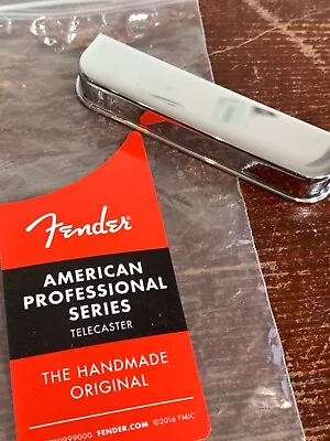 £20 • Buy Fender American Professional Telecaster Modern Ash Tray Mini Bridge Cover Chrome