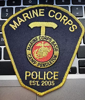 US Marine Corps Police Patch Camp Pendleton CA California Federal DC VA Military • $6