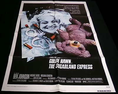 The Sugarland Express (1974) Original One Sheet Poster (27 X 41) • $16