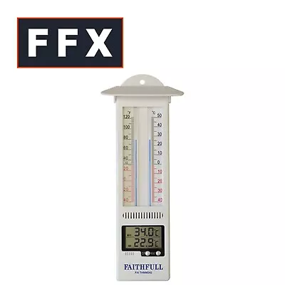 Faithfull FAITHMMDIG Thermometer Digital Max-Min • £15.81