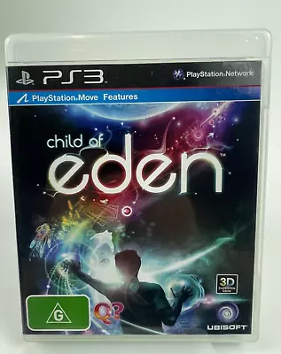 Child Of Eden - Playstation 3 (PS3)  Playstation Move Game (FREE POSTAGE) • $12.99