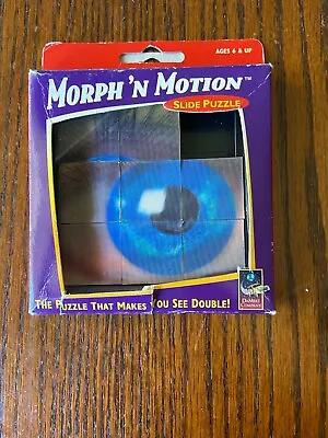 Vintage DaMert Plastic Morph'N Motion Slide Puzzle 1999 Eyeball • $9