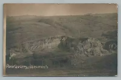 Niederweis Germany Rock Quarry RPPC Antique Photo Foto AK Bitburg-Prum 1910s • $12.99