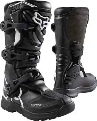 Fox Racing Comp 3 Youth Motocross MX Dirt Bike Off-Road Boots • $274.01