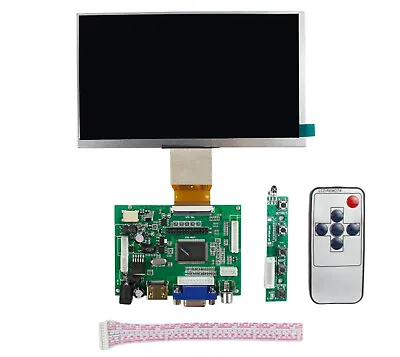 7 /8 /10.1  Ips HD LCD Screen HDMI VGA Driver Board Capacitive Touch DYI Kit • $25