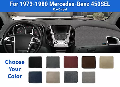 Dashboard Dash Mat Cover For 1973-1980 Mercedes-Benz 450SEL (Poly Carpet) • $63.95