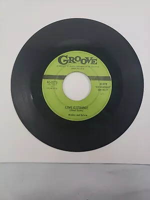 MICKEY &  SYLVIA - Love Is Strange - VG 45 RPM Record Groove Label • $10.88