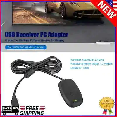 Professional Wireless Gamepad Pc Adapter Gaming Accessories For Xbox360 Console • $23.74