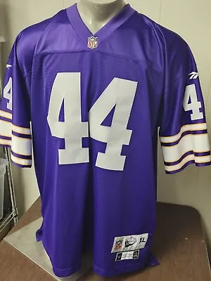 Minnesota Vikings Football Jersey Nfl Chuck Foreman #44 Throwback  • $149.99