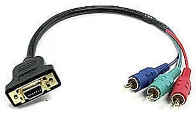 D-Terminal(Female) To Component(Male) Conversion Cable Adapter 0.3m YF-03 Japan • $23.11