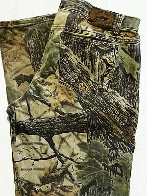 Vintage Duxbak Pants Mens USA Camo Realtree Distressed  340 • $29.76