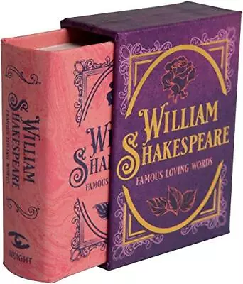 William Shakespeare: Famous Loving Words (Tiny Book) By Darcy Reed NEW Book FR • £8.71