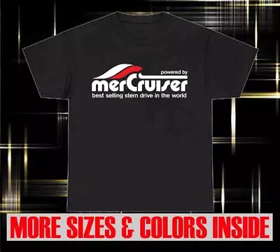 Hot Fashion Tee Mercury MerCruiser Logo Mens T-shirt Tee USA • $18.99