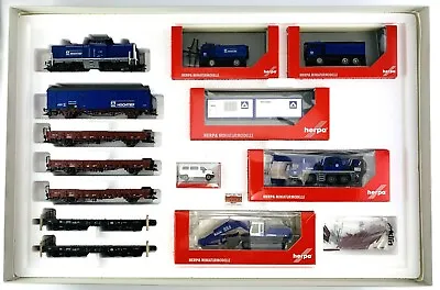 JM214 - Märklin H0 26519 - Set Of Train Transport Of Construction - Digital AC • £328.93