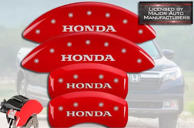 2017-2023  Honda  Ridgeline Front + Rear Red MGP Brake Disc Caliper Covers 4pc • $274.55
