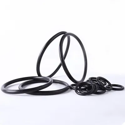 Black Wire Dia Black 4.0mm O-ring Nitrile Rubber Seal NBR OD 12mm-450mm • $5.23