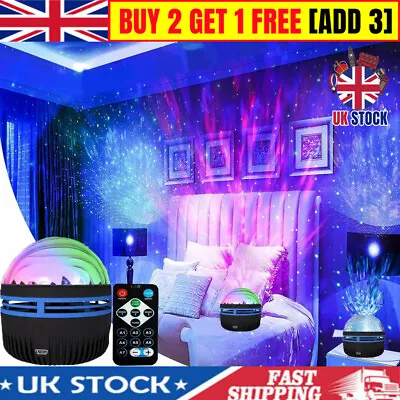 2024 Northern Lights And Ocean Wave Projector With 14 Light Effects For Party • £7.99