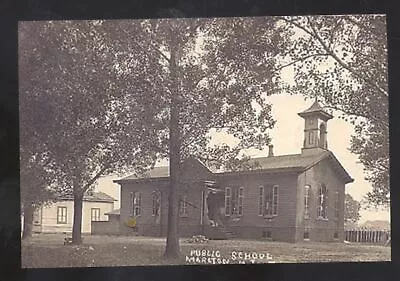 Real Photo Marlton New Jersey Public School Building Nj Postcard Copy • $11.99