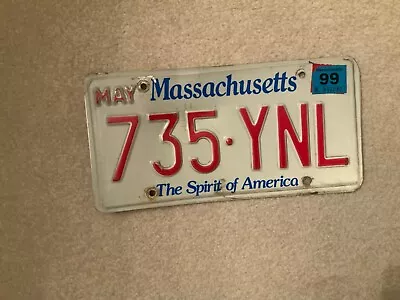 Massachusetts License Plate Spirit Of America • $4.98