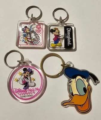 Vintage Disneyland Epcot Mickey Mouse Minnie Mouse Miscellaneous Keychains • $19.99