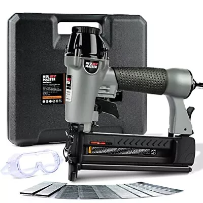 Pneumatic Brad Nailer 2 In 1 Nail Gun Staple Gun Fires 18 Gauge 2 Inch Brad ... • $57.77