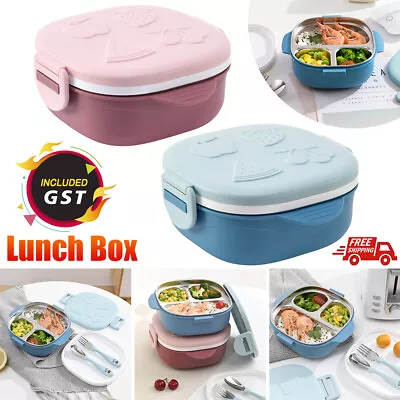 $23.18 • Buy Storage Travel Thermos Vacuum Food Flask Insulated Food Container Lunch Box AU